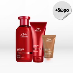 Wella Professionals Ultimate Repair Duo (Shampoo 250ml, Conditioner 200ml) FREE Ultimate Smooth Mask 30ml