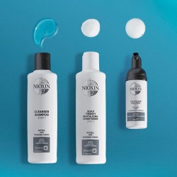 Nioxin System 2 Trial Kit Natural Hair Progressed Thinning Light Moisture, Shampoo150ml, Conditioner 150ml, Treatment 40ml