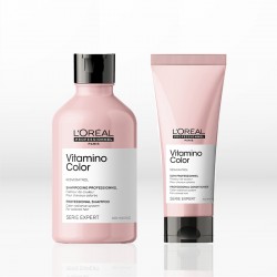 L'Oreal Professionnel Serie Expert Vitamino Color Set (Shampoo 300ml & Conditioner 200ml)