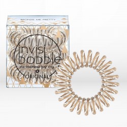 Invisibobble Original Time to Shine Bronze Me Pretty (3 τεμάχια)