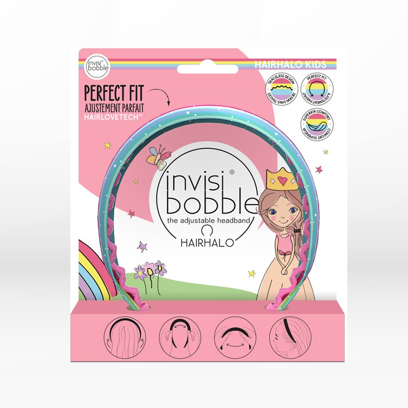 Invisibobble KIDS Hair Halo Rainbow Crown