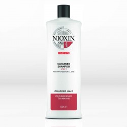 Nioxin System 4 Color Safe Progressed Thinning Shampoo Step 1 (για Βαμμένα Μαλλιά) 1000ml