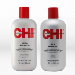 CHI Infra Σετ 2 (Σαμπουάν 355ml &  Μετάξι 355ml)