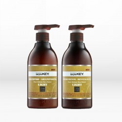 Saryna Key Pure African Shea Butter Damage Repair Light Set (Shampoo 500ml & Conditioner 500ml)