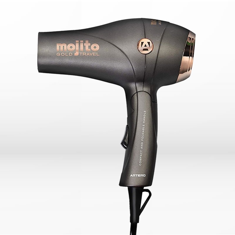 Artero Professional Mojito Gold Travel Hairdryer 1000W