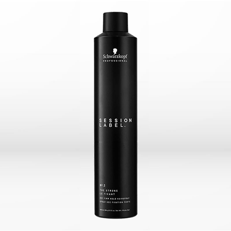 Schwarzkopf Professional Session Label No3 The Strong Hairpray 500ml