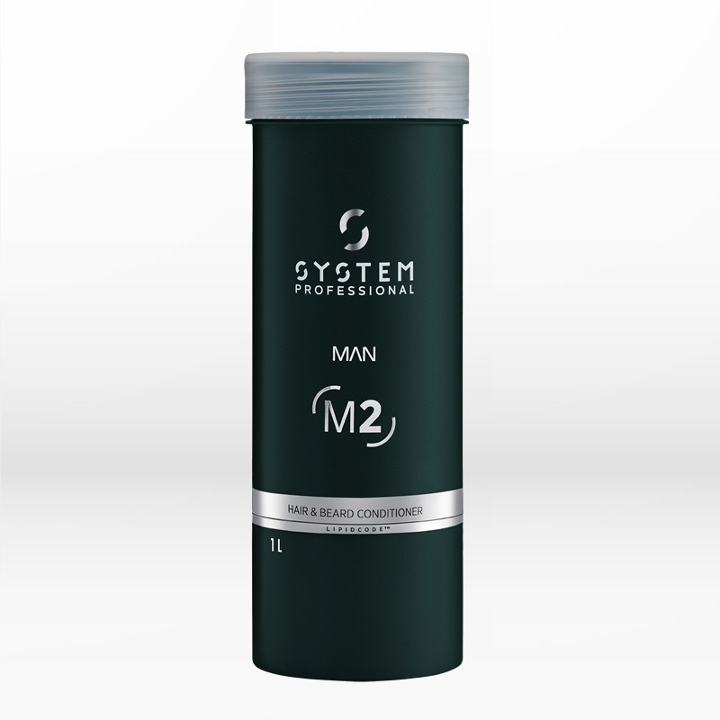 System Professional Man Lipid Code M2 Hair & Beard Conditioner 1000ml