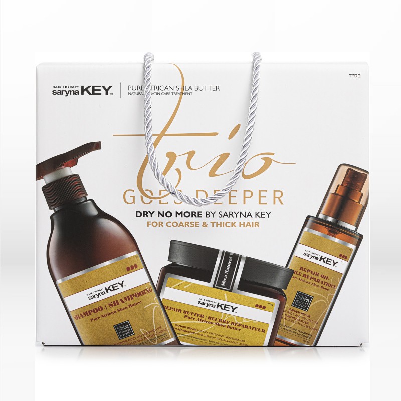 Saryna Key Trio Goes Deeper Dry No More For Coarse & Thick Hair Box