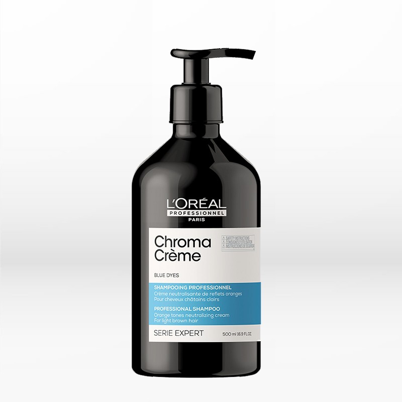 L΄Oreal Professionnel Chroma Creme Blue Dyes (for Light Brown Hair) 500ml