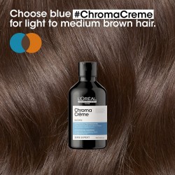 L΄Oreal Professionnel Chroma Creme Blue Dyes (for Light Brown Hair) 500ml