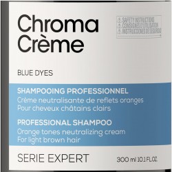 L΄Oreal Professionnel Chroma Creme Blue Dyes (for Light Brown Hair) 500ml