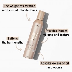 Schwarzkopf Professional BlondMe Blonde Wonders Dry Shampoo Foam 300ml