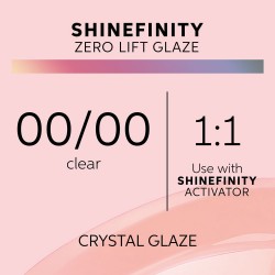 Wella Professionals Shinefinity Zero Lift Glaze 00/00 Crystal Glaze 60ml