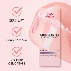 Wella Professionals Shinefinity Zero Lift Glaze 00/00 Crystal Glaze 60ml