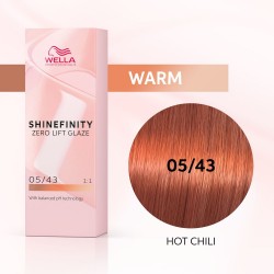 Wella Professionals Shinefinity Zero Lift Glaze 05/43 Hot Chili 60ml