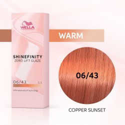 Wella Professionals Shinefinity Zero Lift Glaze 06/43 Copper Sunset 60ml