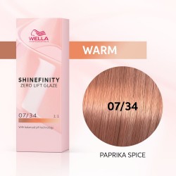 Wella Professionals Shinefinity Zero Lift Glaze 07/34 Paprika Spice 60ml