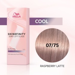 Wella Professionals Shinefinity Zero Lift Glaze 07/75 Raspberry Latte 60ml