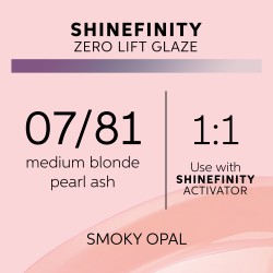 Wella Professionals Shinefinity Zero Lift Glaze 07/81 Smoky Opal 60ml