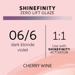 Wella Professionals Shinefinity Zero Lift Glaze 06/6 Cherry Wine 60ml