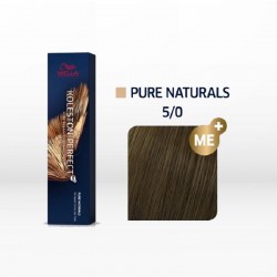 Wella Professionals Koleston Perfect Me+ Pure Naturals 5/0 Καστανό Ανοιχτό 60ml