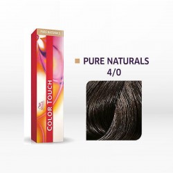 Wella Professionals Color Touch Pure Naturals 4/0 Καστανό 60ml