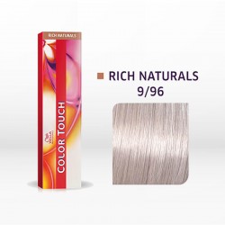 Wella Professionals Color Touch Rich Naturals 9/96 Πολύ Ανοιχτό Ξανθό Σαντρέ Βιολέ 60ml