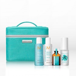 Moroccanoil Volume Mediterranean Escape Travel Kit (Shampoo 70ml, Conditioner 70ml, Oil Light 25ml, Fragrance Mist 30ml)