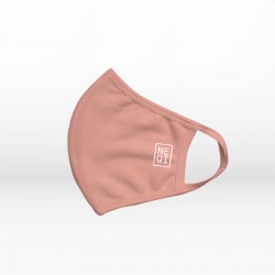 NEQI Re-Useable Ροζ Μάσκα Προσώπου S-M (3 τεμάχια)