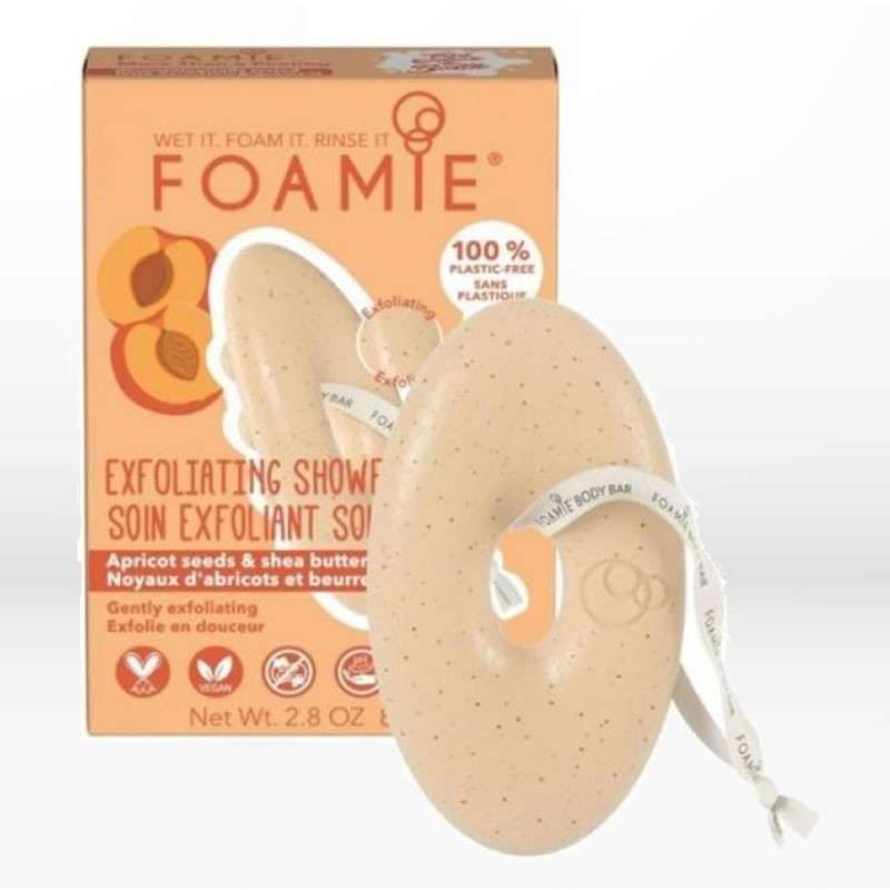 Foamie Cleansing Body Bar More Than A Peeling With Shea Butter & Apricot Seeds 80gr