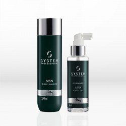 System Professional Man Set για Τριχόπτωση (Energy Shampoo 250ml & Intensive Tonic 100ml)