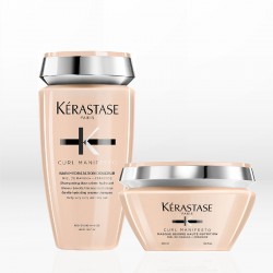 Kérastase Curl Manifesto Set (Hydration Σαμπουάν 250ml & Μάσκα 200ml) Δώρο Συλλεκτικό Νεσεσέρ