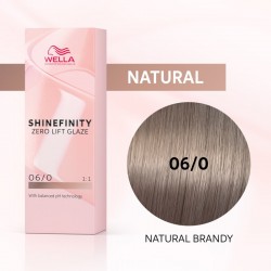 Wella Professionals Shinefinity Zero Lift Glaze 06/0 Natural Brandy 60ml