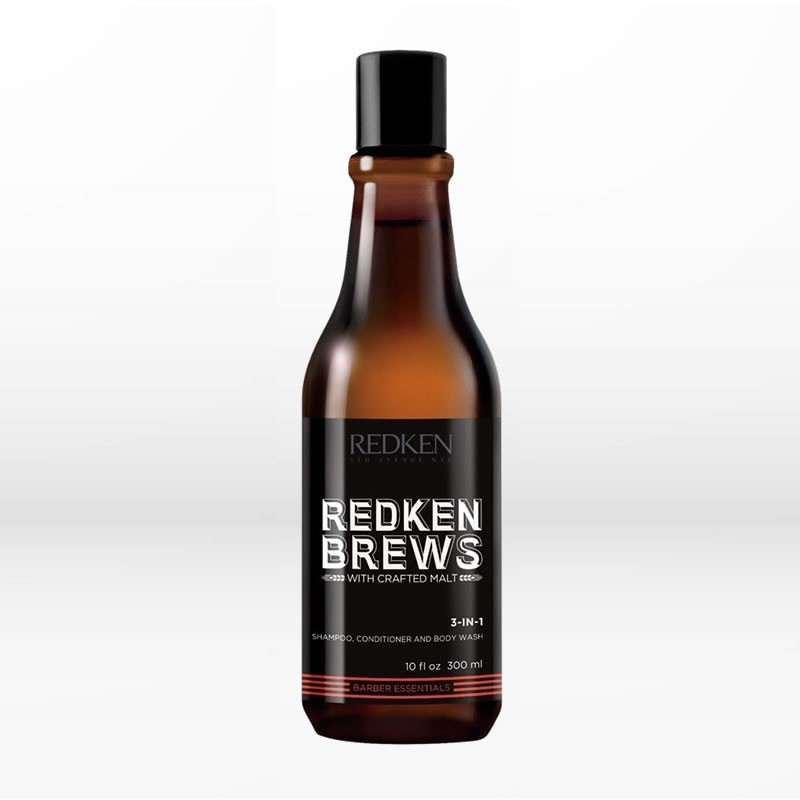 Redken Brews 3 in 1 Shampoo 300ml