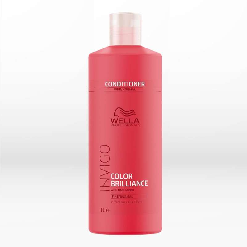 Wella Professionals Invigo Color Brilliance Color Conditioner for Fine Normal Hair 1000ml