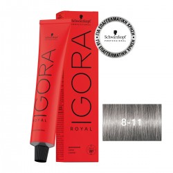 Schwarzkopf Professional Igora Royal 8-11 Ξανθό Ανοιχτό Έντονο Σαντρέ 60ml