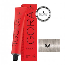 Schwarzkopf Professional Igora Royal 9,5-1 Ξανθό Ιβουαρ Σαντρέ 60ml