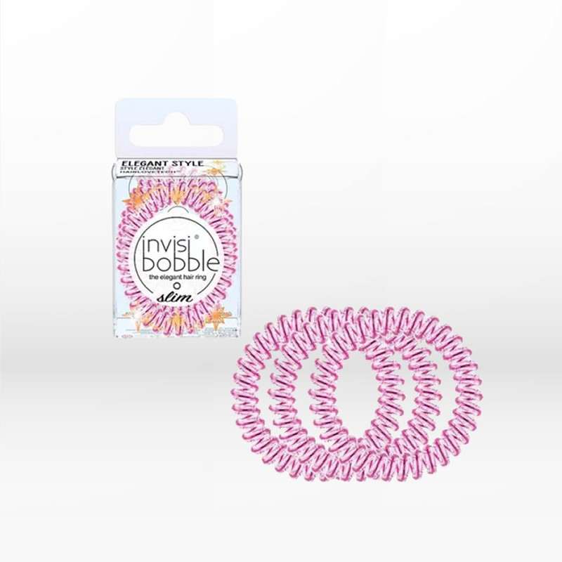 Invisibobble Slim Time to Shine La Vie en Rose (3 Items)