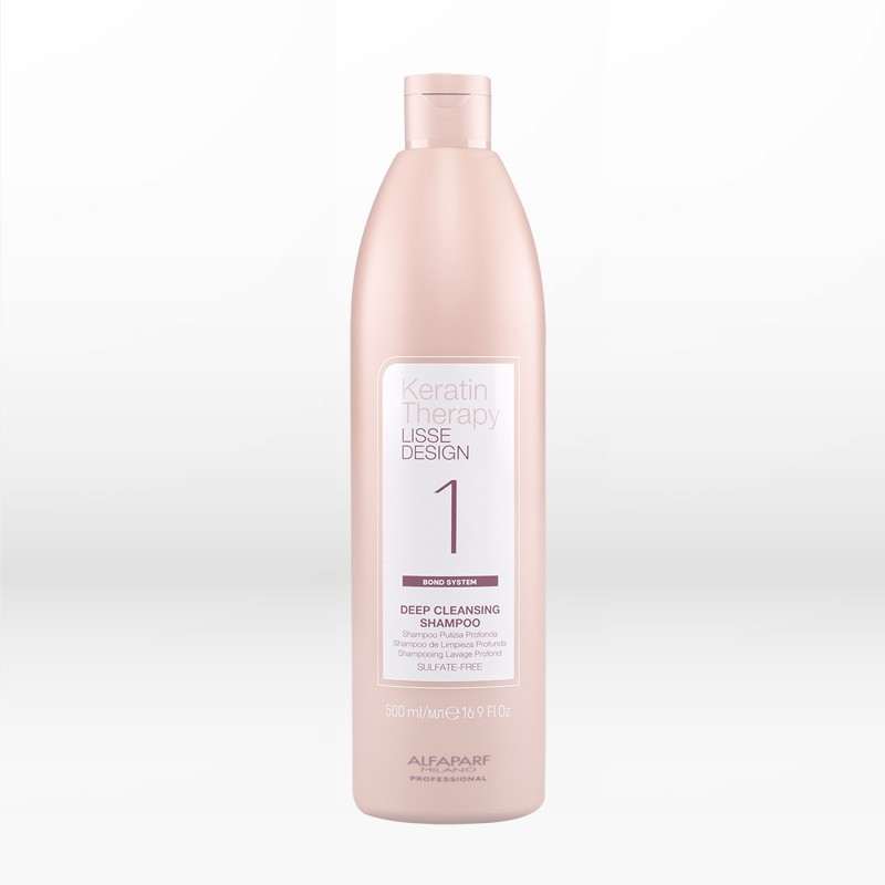 Alfaparf Milano Lisse Design Keratin Therapy Deep Cleaning Shampoo 500ml