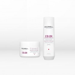 Goldwell Dualsenses Color Brilliance Set (Shampoo 250ml & 60 Sec. Treatment 200ml)