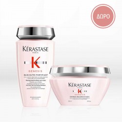 Kérastase Genesis Set for Thick Hair (Shampoo Nutri Fortifiant 250ml, Mask Reconstituant 200ml)