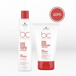 Schwarzkopf Professional Bc Bonacure Repair Rescue Set (Shampoo 250ml, Sealed Ends+ 100ml) ΔΩΡΟ Shopping Bag