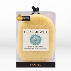 Treat Me Well Σφουγγάρι Family Oval (Σφουγγάρι Μπάνιου για όλη την Οικογένεια)