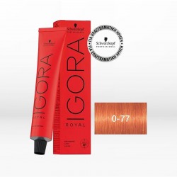 Schwarzkopf Professional Igora Royal 0-77 Χάλκινο Mixtone 60ml