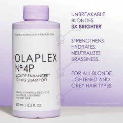 Olaplex No4P Blonde Enhancer Toning Shampoo 250ml