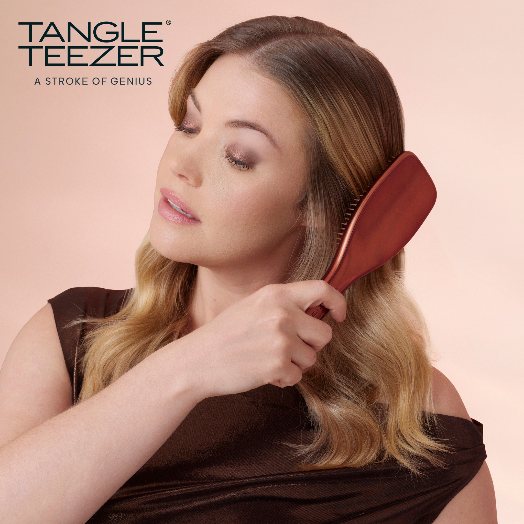 Tangle Teezer The Ultimate Detangler Chrome Chocolate Bronze