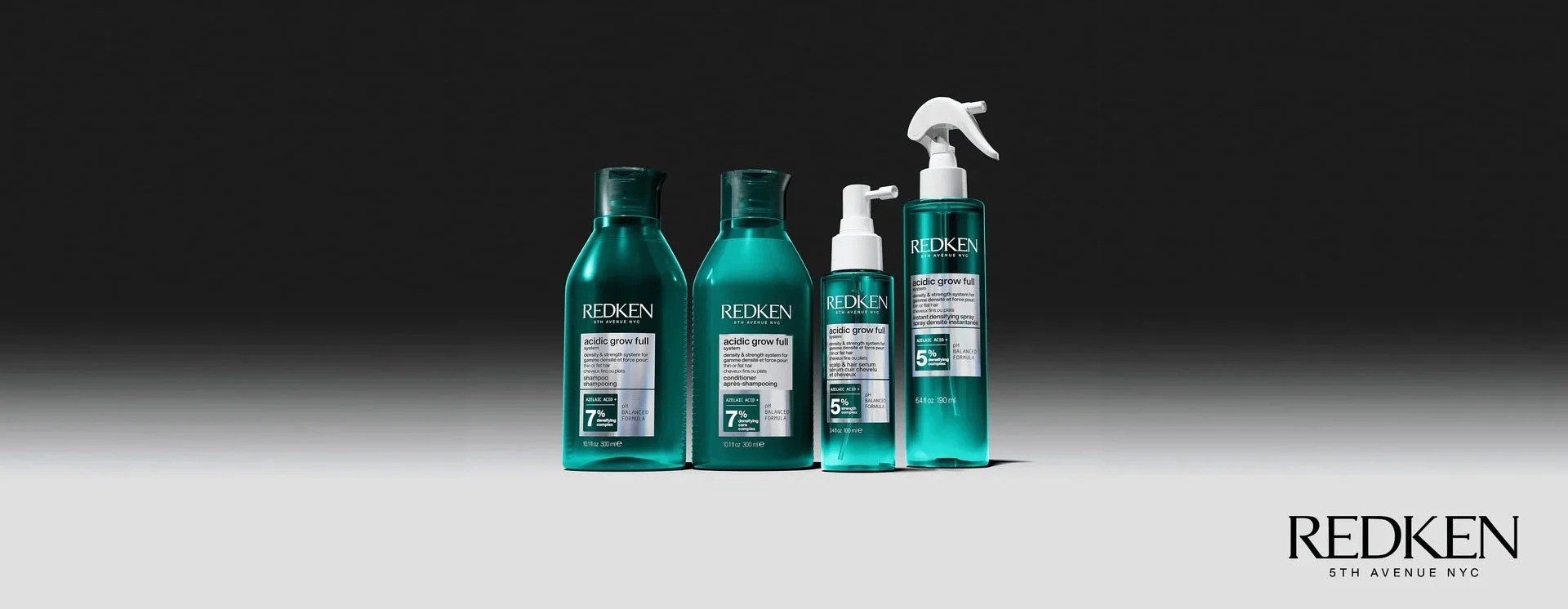 Redken acidic grow full system - για πιο πυκνά μαλλιά