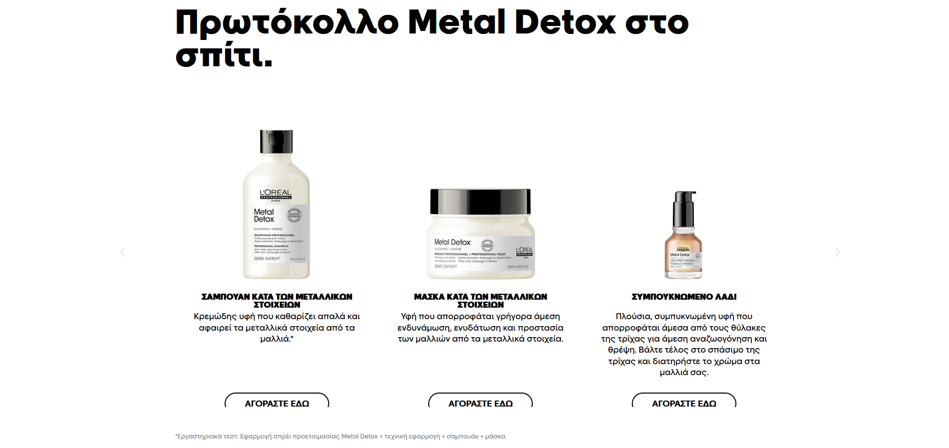 L΄Oreal Professionnel NEW Serie Expert Metal Detox